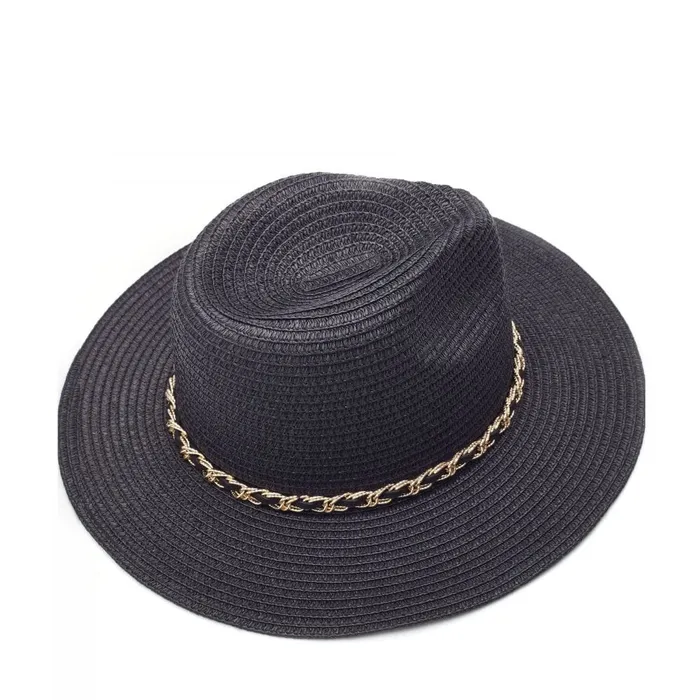 Hats Women Moda In Pelle Portofino Hat Black Textile Hats Women Moda In Pelle Portofino Hat Black Textile