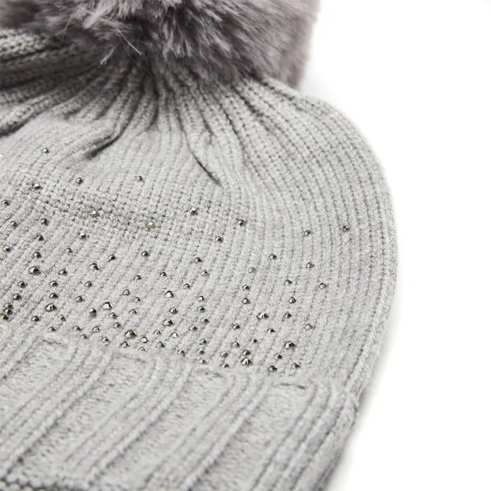 Hats Women Moda In Pelle Praticiohat Grey Textile Hats Women Moda In Pelle Praticiohat Grey Textile