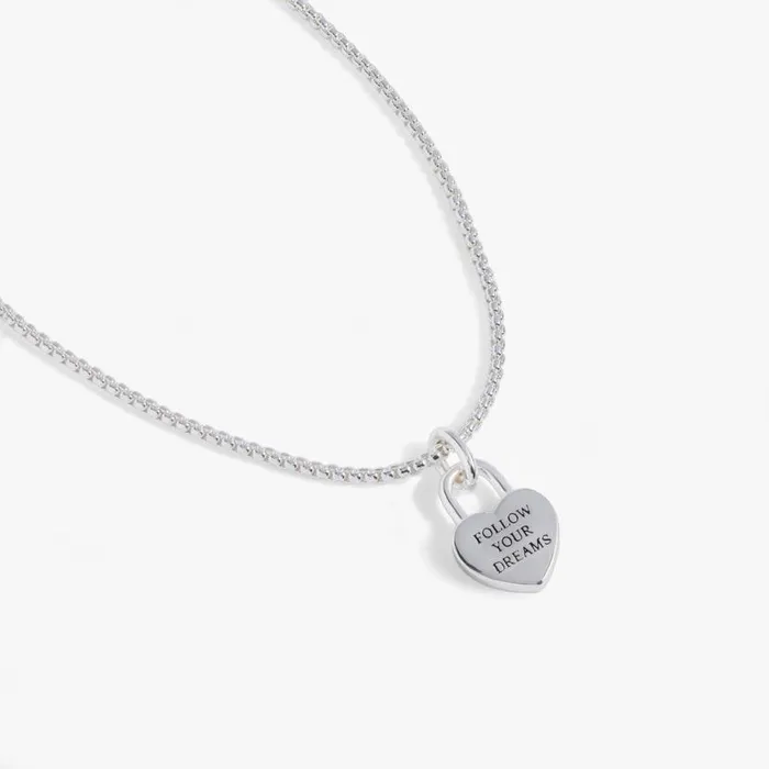 Heart Lock 039Follow Your Dreams039 Necklace Gold Women Alex And Ani Graduation