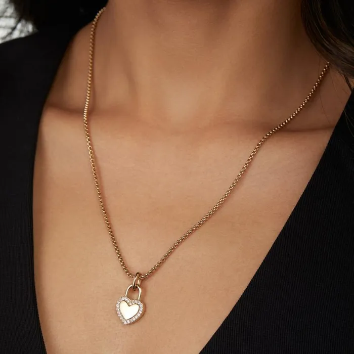 Heart Lock 039Follow Your Dreams039 Necklace Gold Women Alex And Ani Graduation