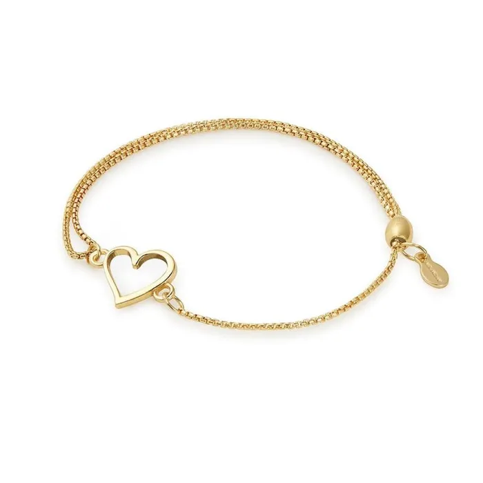 Heart Pull Chain Bracelet 14kt Gold Over Sterling Silver Women Alex And Ani Sympathy In Memory Heart Pull Chain Bracelet 14kt Gold Over Sterling Silver Women Alex And Ani Sympathy In Memory