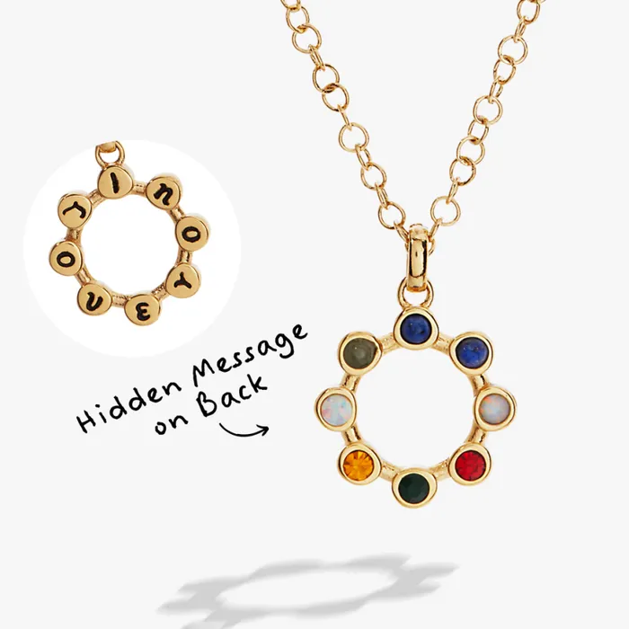 Hidden Message 039I Love You039 Crystal Necklace Stainless Steel Gold Women Alex And Ani Necklaces Hidden Message 039I Love You039 Crystal Necklace Stainless Steel Gold Women Alex And Ani Necklaces