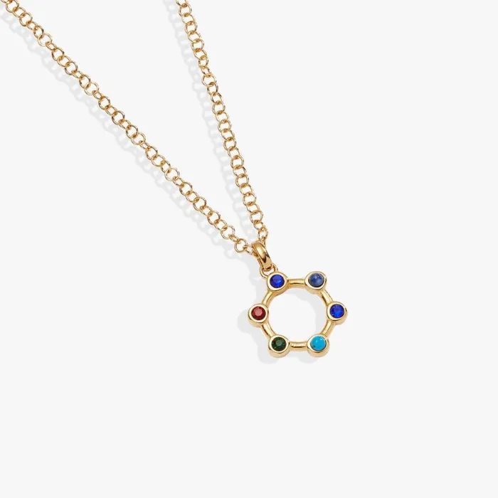 Hidden Message 039Sister039 Crystal Necklace Stainless Steel Gold Women Alex And Ani Necklaces
