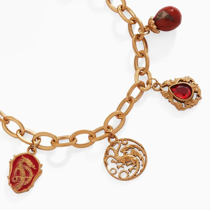 HOUSE OF THE DRAGON Toggle MultiCharm Bracelet Antique Gold Women Alex And Ani Bracelets HOUSE OF THE DRAGON Toggle MultiCharm Bracelet Antique Gold Women Alex And Ani Bracelets