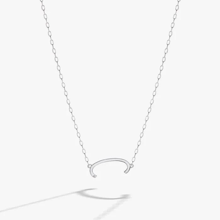 Initial C Precious Elongated Necklace Sterling Silver Women Alex And Ani Necklaces Initial C Precious Elongated Necklace Sterling Silver Women Alex And Ani Necklaces