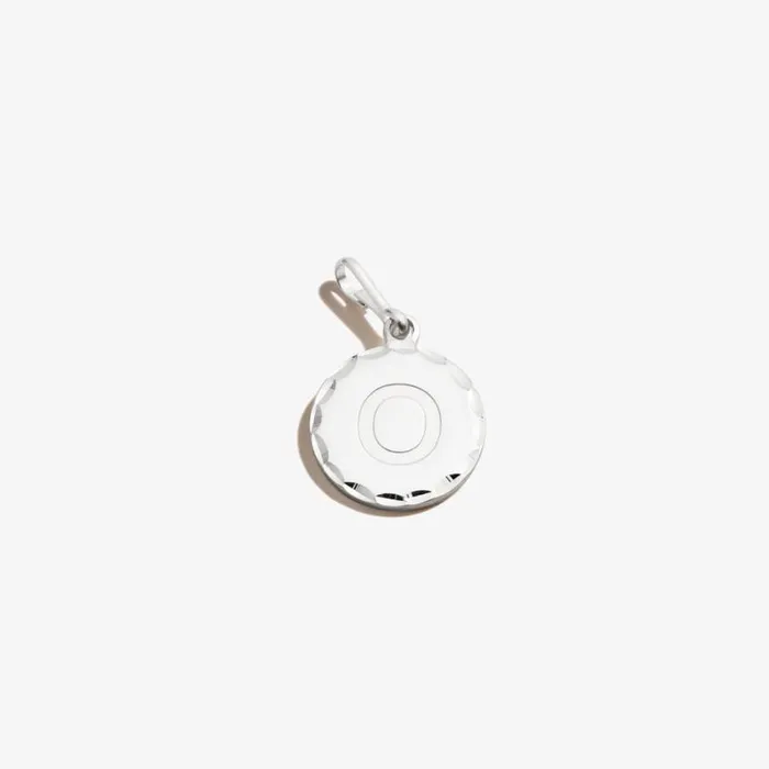 Initial O Charm Sterling Silver Women Alex And Ani Fine Jewelry