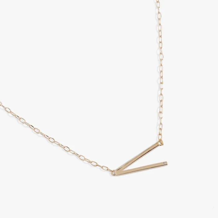 Initial V Precious Elongated Necklace 14kt Gold Over 925 Sterling Silver Women Alex And Ani Fine Jewelry Initial V Precious Elongated Necklace 14kt Gold Over 925 Sterling Silver Women Alex And Ani Fine Jewelry