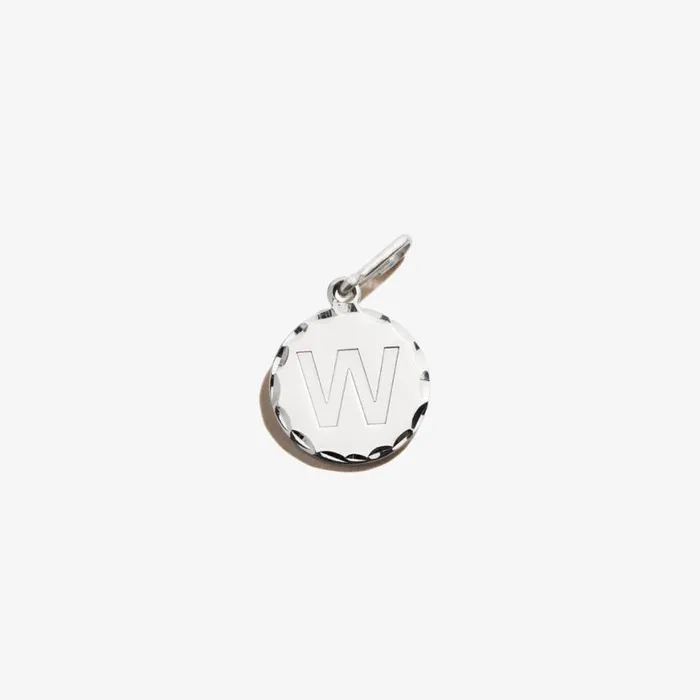 Initial W Charm Sterling Silver Women Alex And Ani Fine Jewelry