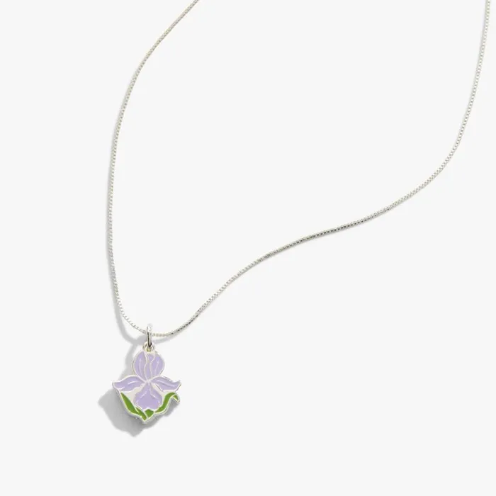 Iris Flower 039Friendship Is A Precious Gift039 Necklace Gold Women Alex And Ani Strength Protection