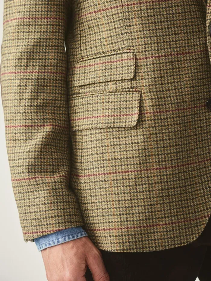 Jackets and Outerwear Men JMcLaughlin Suffolk Wool Sport Coat In Plaid Browngreenredmustard Jackets and Outerwear Men JMcLaughlin Suffolk Wool Sport Coat In Plaid Browngreenredmustard