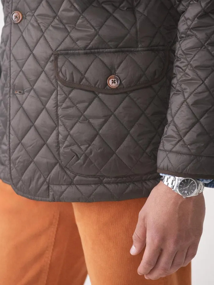 Jackets and Outerwear Men JMcLaughlin Upland Quilted Jacket Dark Olive Jackets and Outerwear Men JMcLaughlin Upland Quilted Jacket Dark Olive