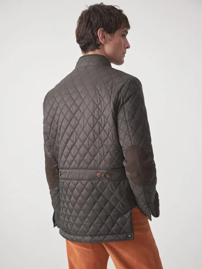 Jackets and Outerwear Men JMcLaughlin Upland Quilted Jacket Dark Olive Jackets and Outerwear Men JMcLaughlin Upland Quilted Jacket Dark Olive