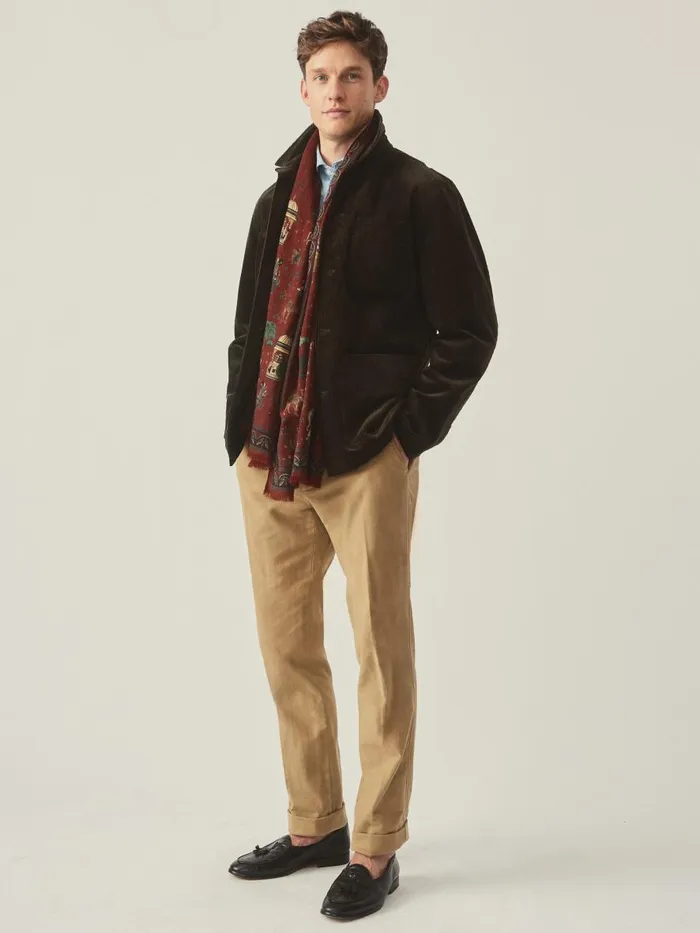 Jackets and Outerwear Men JMcLaughlin Weekender Corduroy Jacket Brown Jackets and Outerwear Men JMcLaughlin Weekender Corduroy Jacket Brown