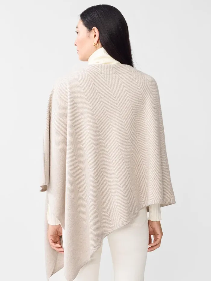 Jackets and Outerwear Women JMcLaughlin Aerinn Wool and Cashmere Poncho Camelivory Jackets and Outerwear Women JMcLaughlin Aerinn Wool and Cashmere Poncho Camelivory