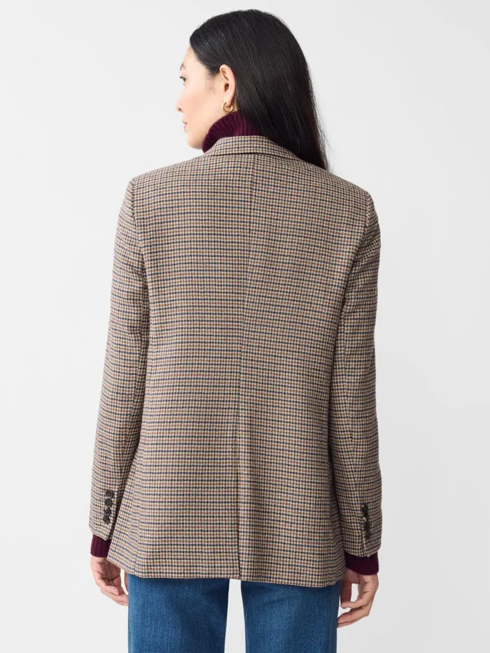 Jackets and Outerwear Women JMcLaughlin Bleecker Blazer In Houndstooth Light Tanbrowndenim Jackets and Outerwear Women JMcLaughlin Bleecker Blazer In Houndstooth Light Tanbrowndenim