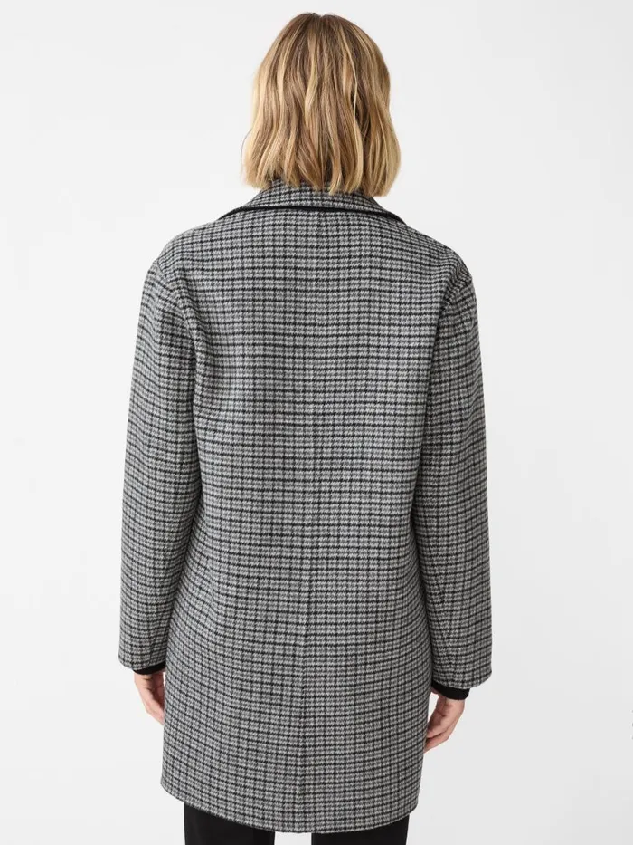 Jackets and Outerwear Women JMcLaughlin Frade Reversible Wool Coat In Houndstooth Blackcharcoalgray Jackets and Outerwear Women JMcLaughlin Frade Reversible Wool Coat In Houndstooth Blackcharcoalgray