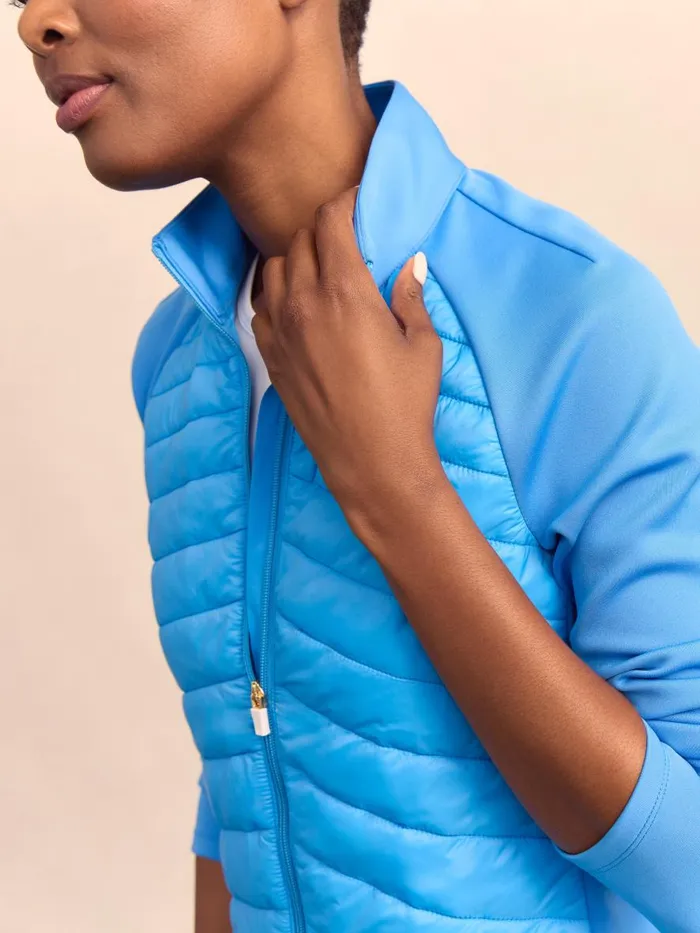 Jackets and Outerwear Women JMcLaughlin Grayer Jacket Water Blue Jackets and Outerwear Women JMcLaughlin Grayer Jacket Water Blue