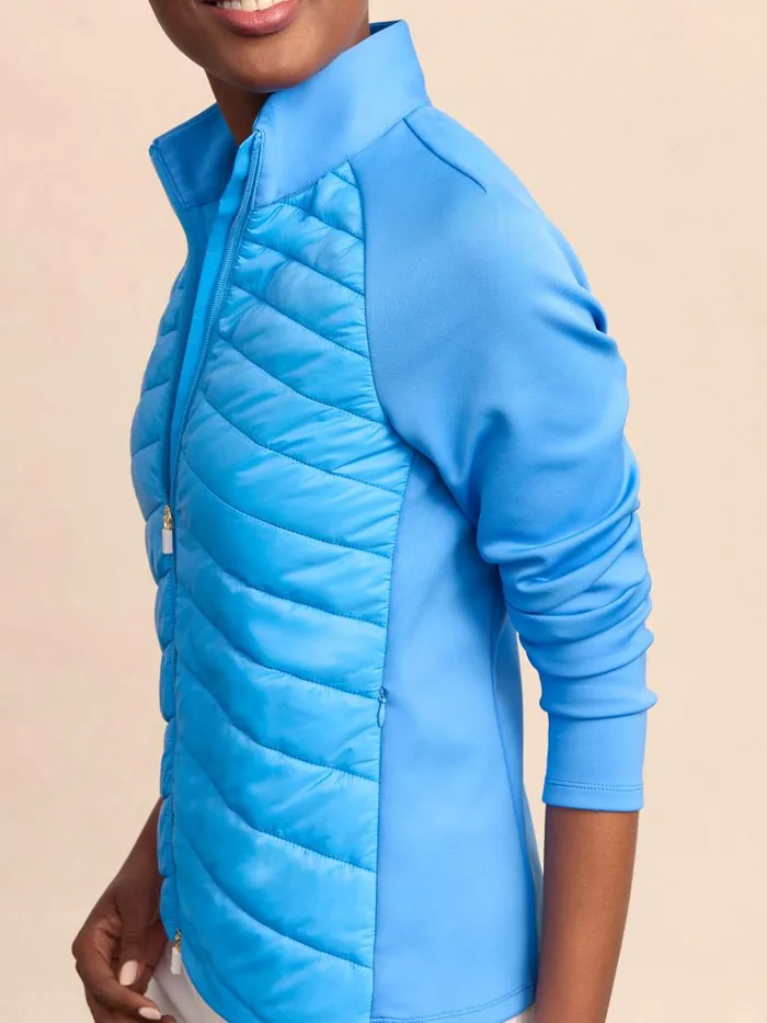 Jackets and Outerwear Women JMcLaughlin Grayer Jacket Water Blue Jackets and Outerwear Women JMcLaughlin Grayer Jacket Water Blue