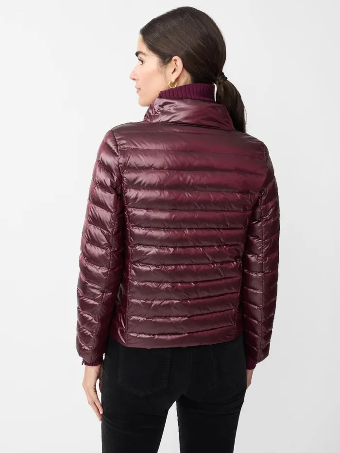 Jackets and Outerwear Women JMcLaughlin Hayes Puffer Jacket Shiny Wine Jackets and Outerwear Women JMcLaughlin Hayes Puffer Jacket Shiny Wine