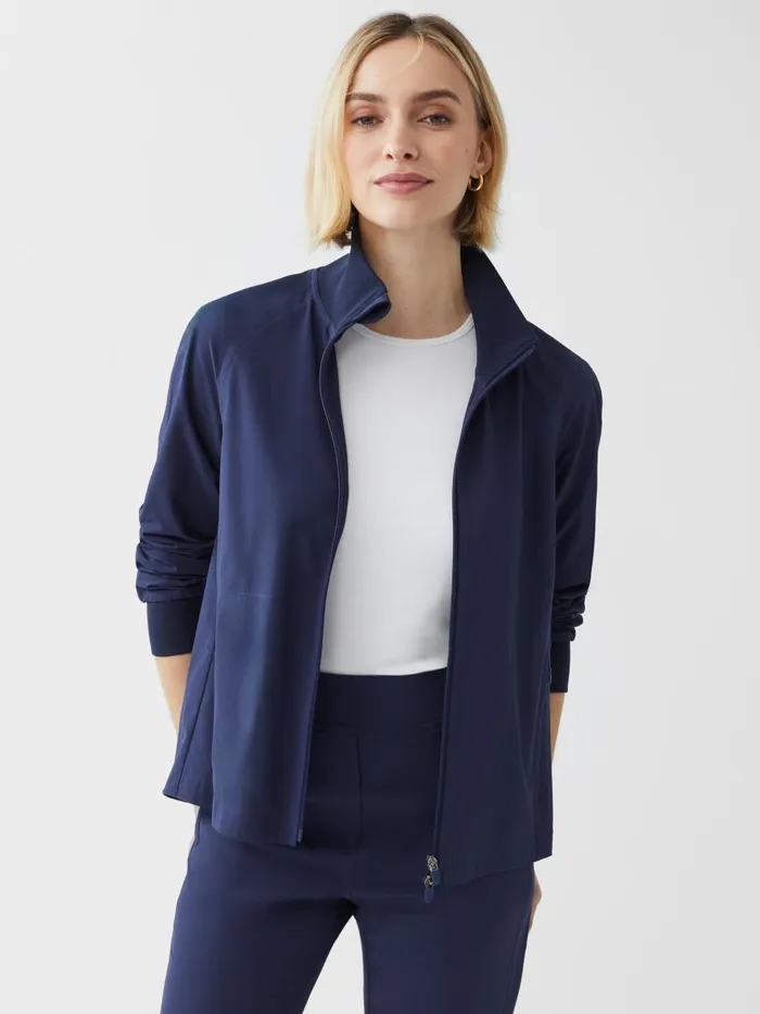 Jackets and Outerwear Women JMcLaughlin Mikaela Performance Jacket Navy Jackets and Outerwear Women JMcLaughlin Mikaela Performance Jacket Navy