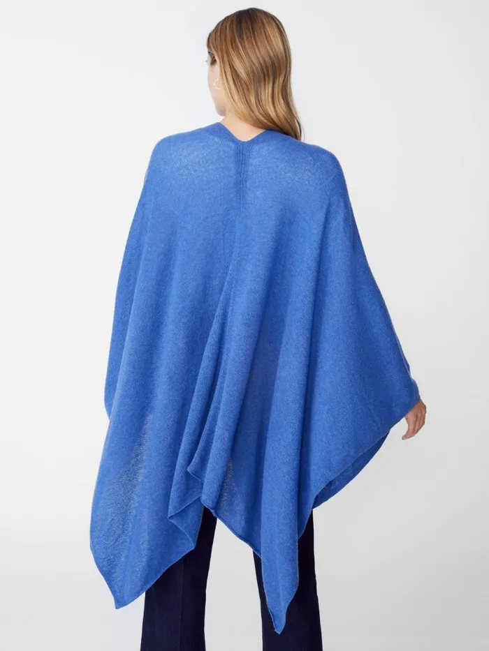 Jackets and Outerwear Women JMcLaughlin Rossi Cashmere Wrap Blue Jackets and Outerwear Women JMcLaughlin Rossi Cashmere Wrap Blue