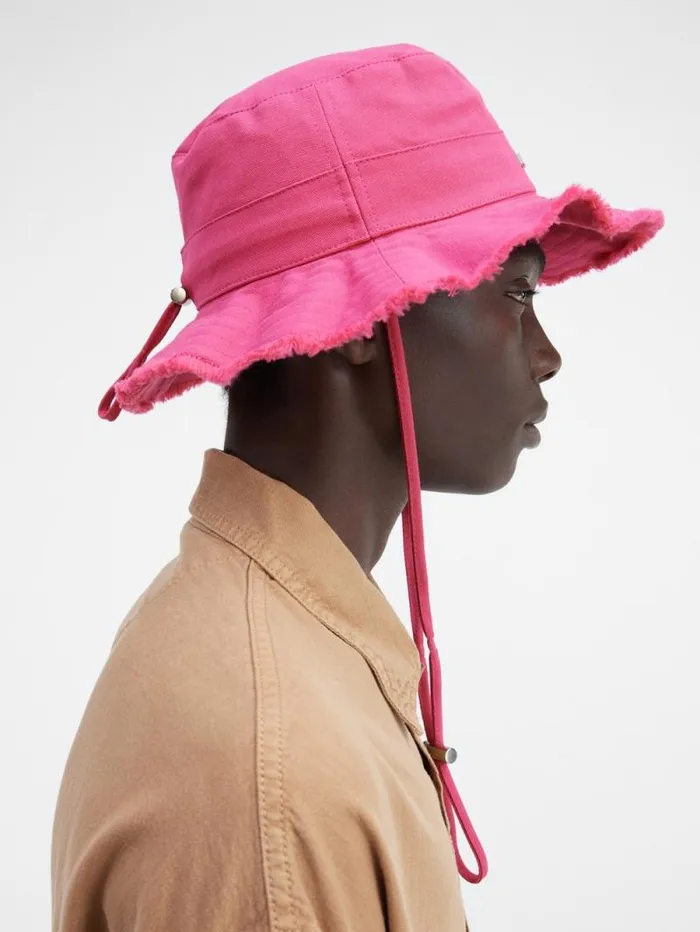 JACQUEMUS The Artichaut Bucket Hat Pink WomenMen Hats JACQUEMUS The Artichaut Bucket Hat Pink WomenMen Hats