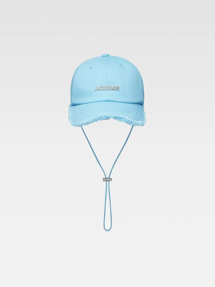 JACQUEMUS The Artichaut Cap Blue Women Hats