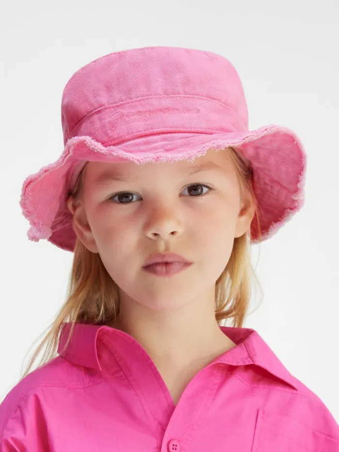 JACQUEMUS The Artichaut Kids039 Bucket Hat Pink WomenMen Accessories and Shoes JACQUEMUS The Artichaut Kids039 Bucket Hat Pink WomenMen Accessories and Shoes