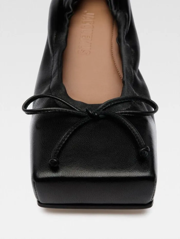 JACQUEMUS The Ballet Flats Black Women Shoes
