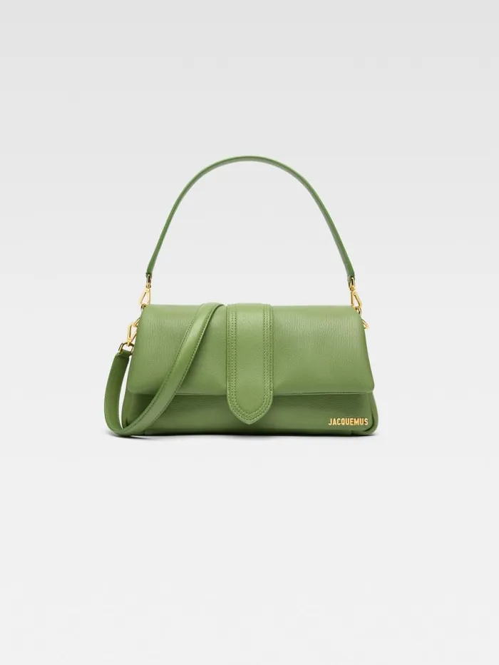 JACQUEMUS The Bambimou Green Women Crossbody and Handbags