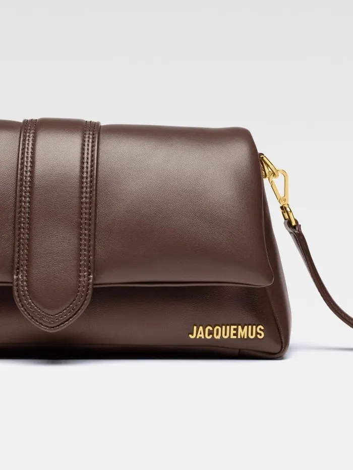 JACQUEMUS The Bambimou Medium Brown Women Crossbody and Handbags JACQUEMUS The Bambimou Medium Brown Women Crossbody and Handbags