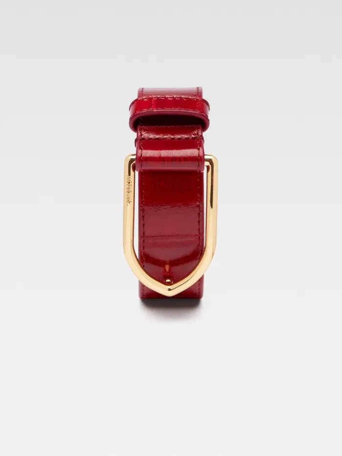 JACQUEMUS The Bambino Belt Dark Red WomenMen Belts JACQUEMUS The Bambino Belt Dark Red WomenMen Belts