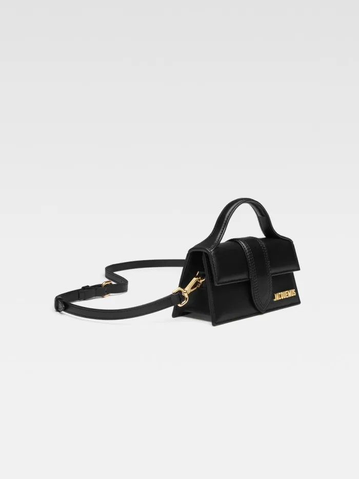 JACQUEMUS The Bambino Black Women Crossbody and Handbags JACQUEMUS The Bambino Black Women Crossbody and Handbags