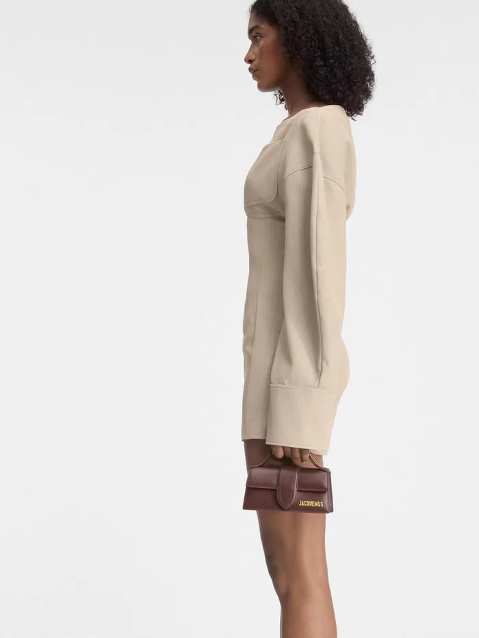 JACQUEMUS The Bambino Brown Women Crossbody and Handbags
