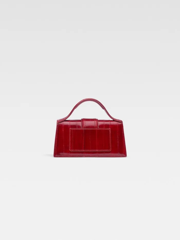 JACQUEMUS The Bambino Dark Red Women Crossbody and Handbags JACQUEMUS The Bambino Dark Red Women Crossbody and Handbags