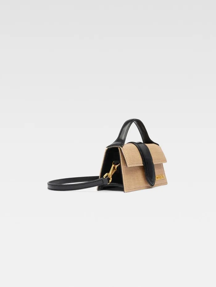 JACQUEMUS The Bambino Ivoryblack Women Crossbody and Handbags