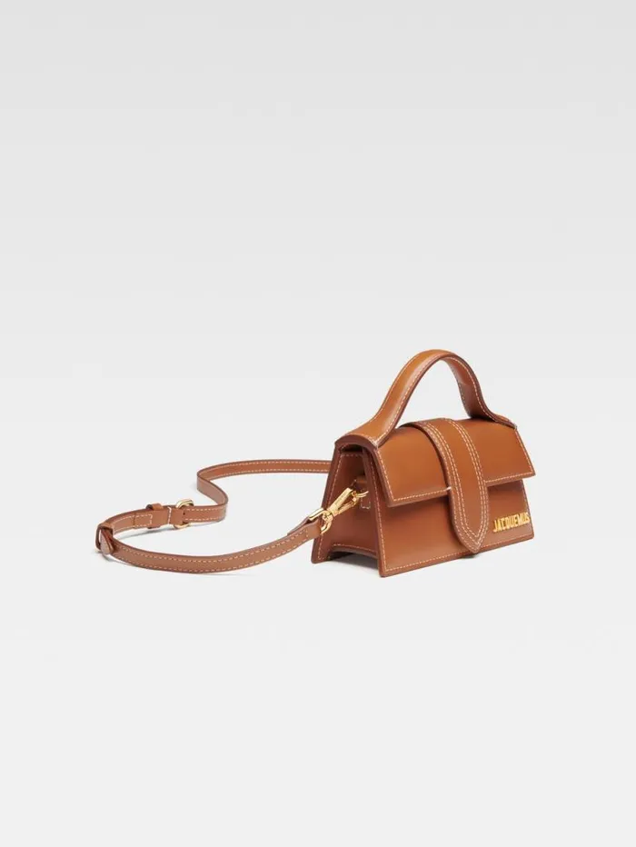 JACQUEMUS The Bambino Light Brown Women Crossbody and Handbags JACQUEMUS The Bambino Light Brown Women Crossbody and Handbags