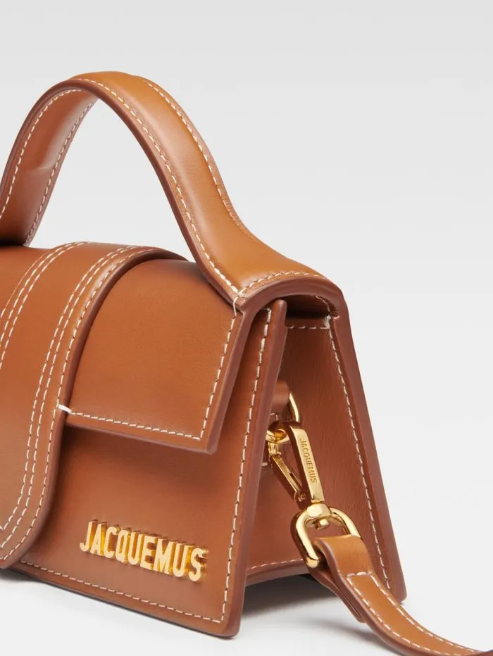 JACQUEMUS The Bambino Light Brown Women Crossbody and Handbags JACQUEMUS The Bambino Light Brown Women Crossbody and Handbags