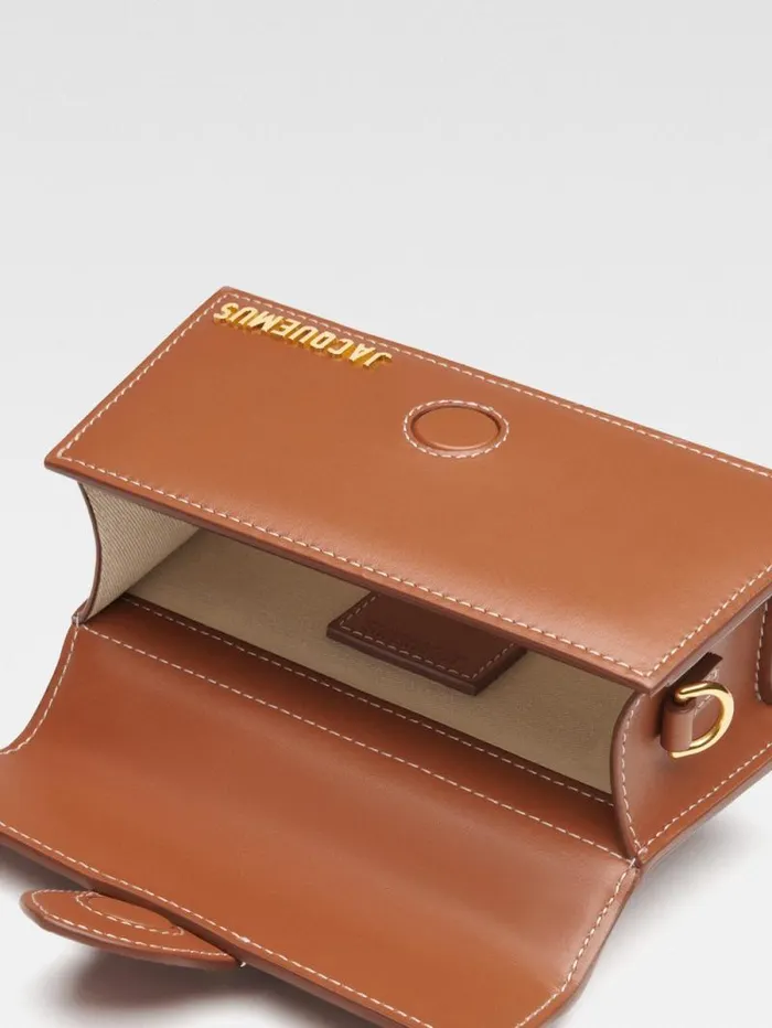 JACQUEMUS The Bambino Light Brown Women Crossbody and Handbags JACQUEMUS The Bambino Light Brown Women Crossbody and Handbags
