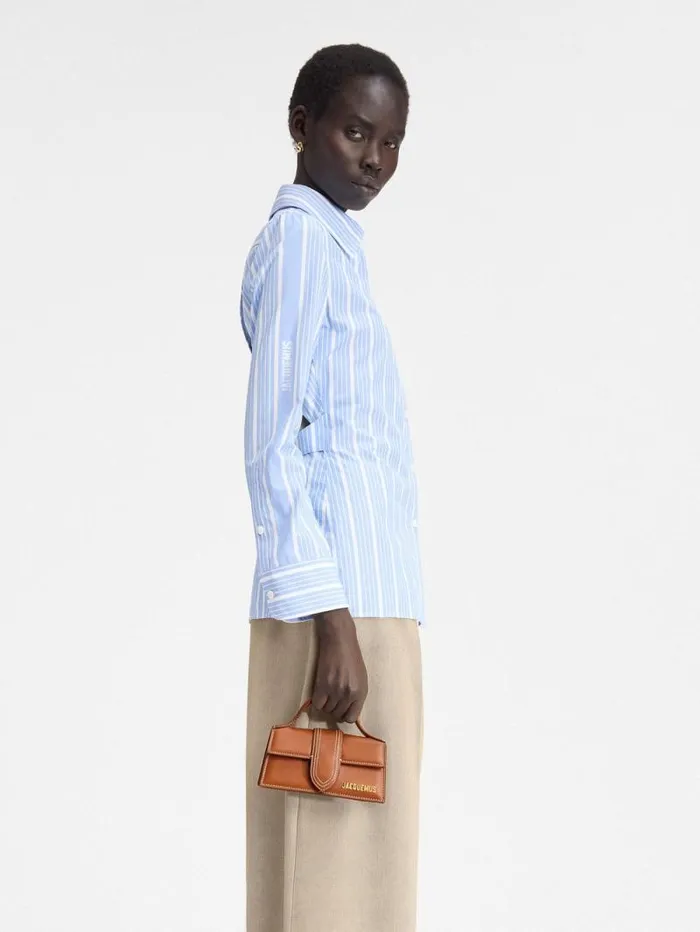 JACQUEMUS The Bambino Light Brown Women Crossbody and Handbags JACQUEMUS The Bambino Light Brown Women Crossbody and Handbags