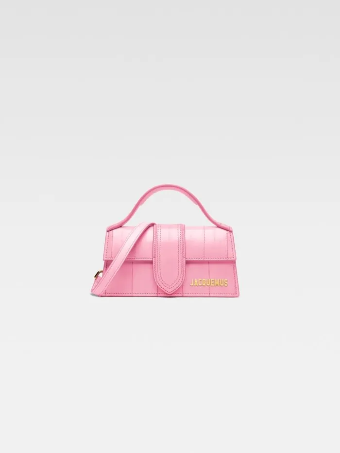 JACQUEMUS The Bambino Pale Pink Women Crossbody and Handbags