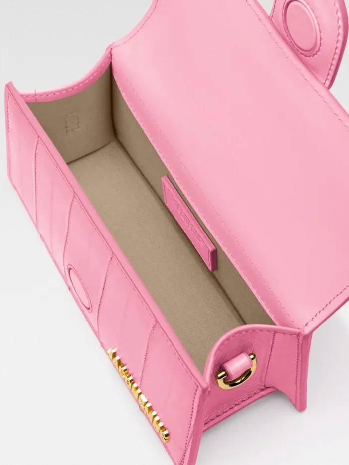 JACQUEMUS The Bambino Pale Pink Women Crossbody and Handbags JACQUEMUS The Bambino Pale Pink Women Crossbody and Handbags