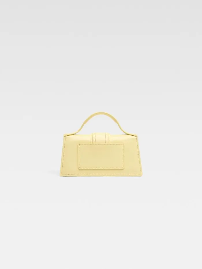 JACQUEMUS The Bambino Pale Yellow Women Crossbody and Handbags