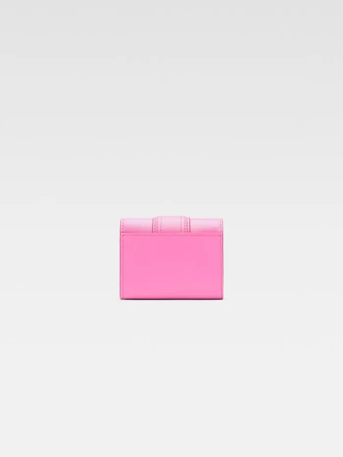 JACQUEMUS The Bambino Wallet Neon Pink WomenMen Small Leather Goods JACQUEMUS The Bambino Wallet Neon Pink WomenMen Small Leather Goods