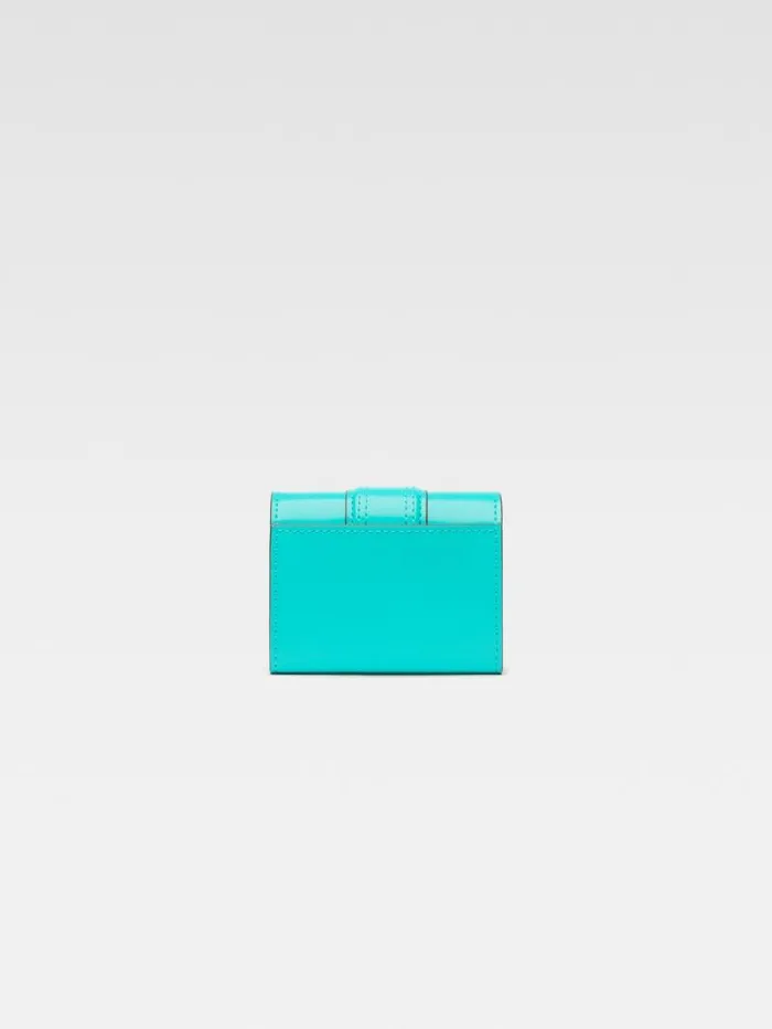 JACQUEMUS The Bambino Wallet Turquoise WomenMen Small Leather Goods JACQUEMUS The Bambino Wallet Turquoise WomenMen Small Leather Goods