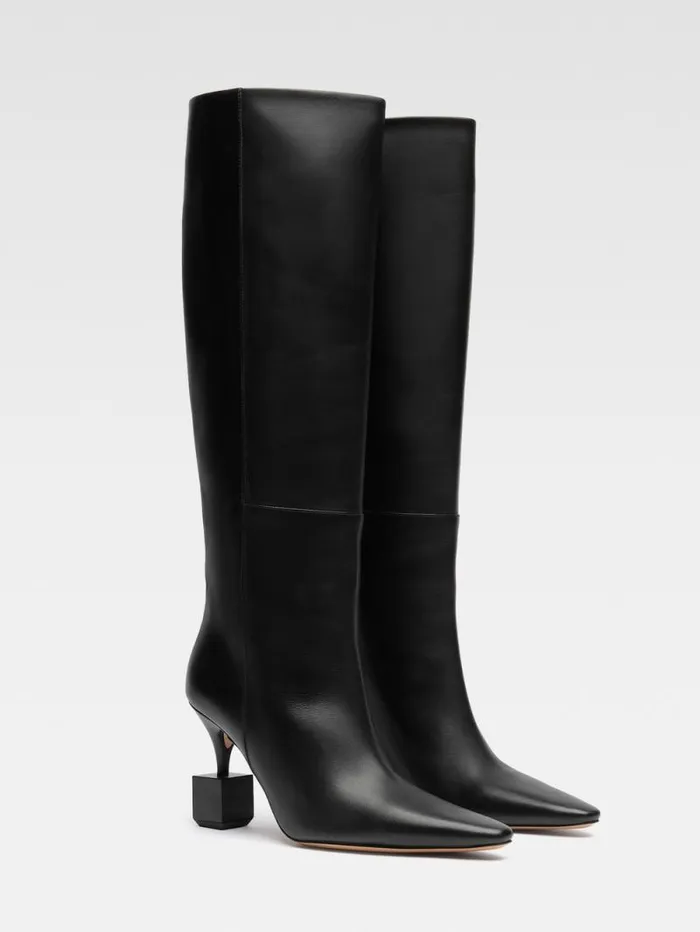 JACQUEMUS The Bisou Boots Black Women Shoes