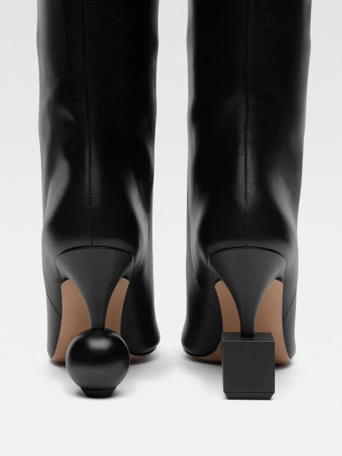 JACQUEMUS The Bisou Boots Black Women Shoes