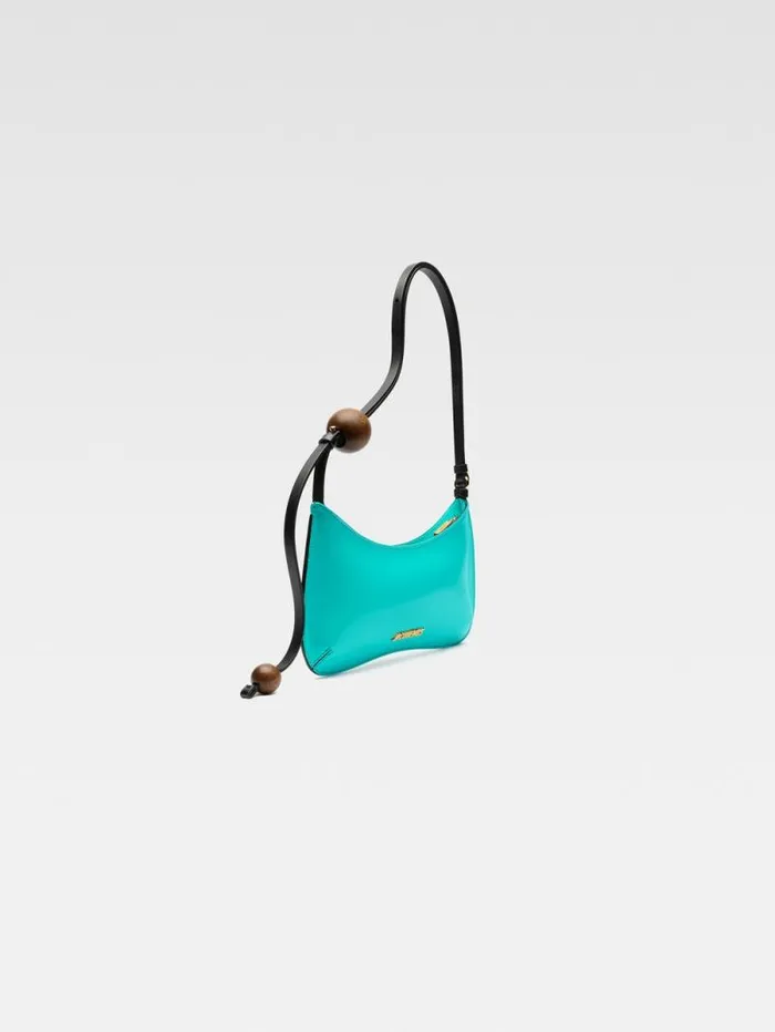 JACQUEMUS The Bisou Perle Turquoise Women Shoulder Bags JACQUEMUS The Bisou Perle Turquoise Women Shoulder Bags