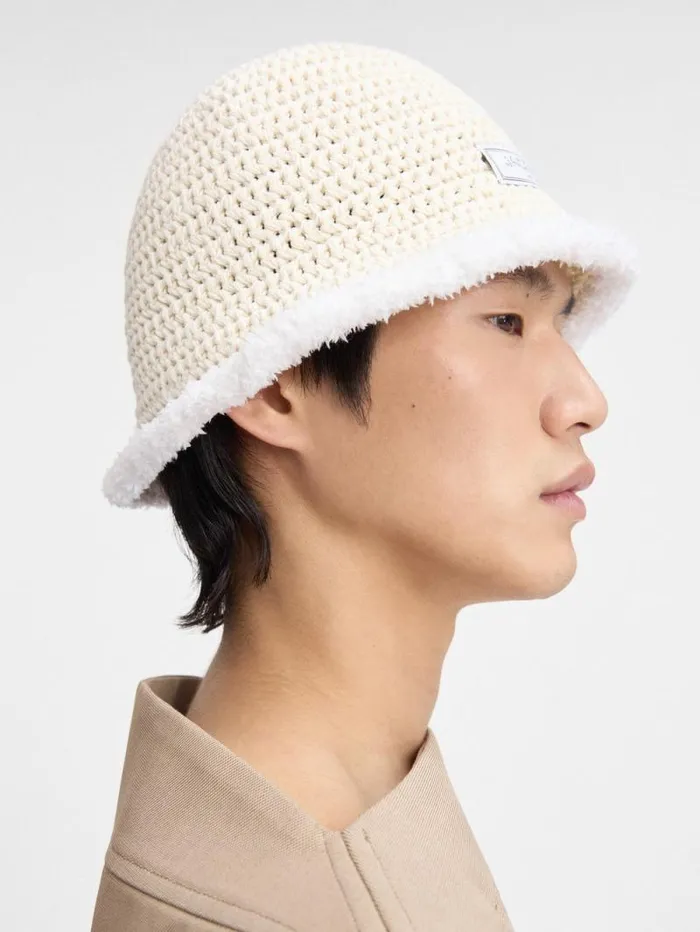 JACQUEMUS The Bordino Bucket Hat Offwhite WomenMen Hats JACQUEMUS The Bordino Bucket Hat Offwhite WomenMen Hats