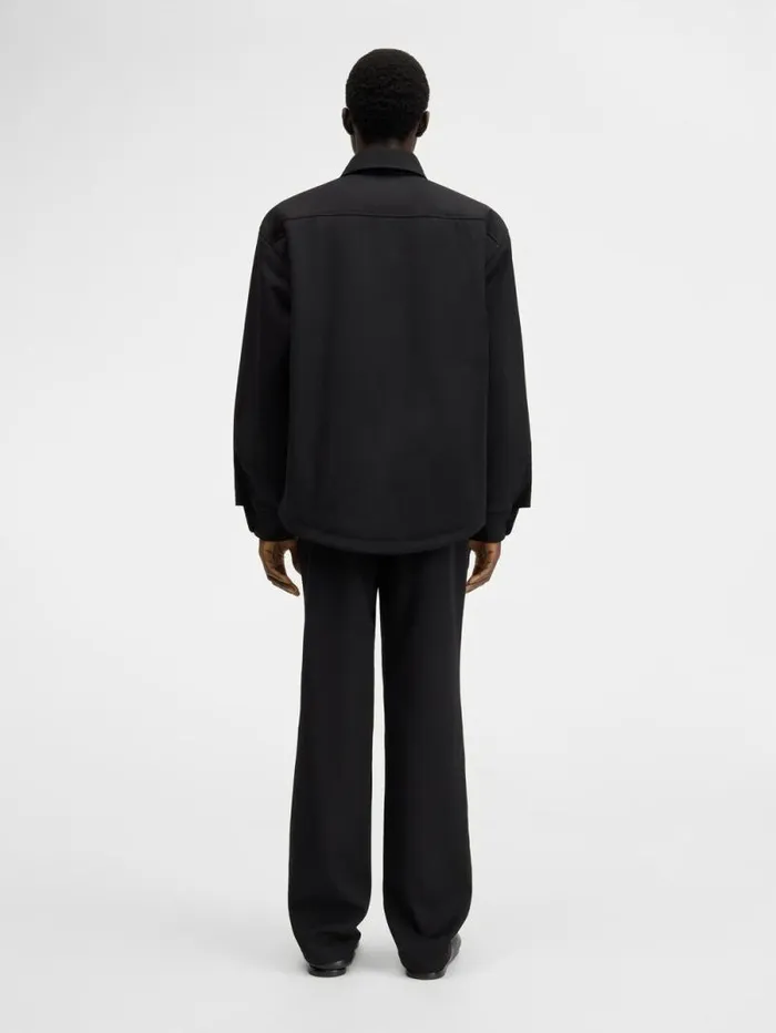 JACQUEMUS The Boulanger Shirt Black Men Shirts